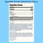 Barebells Caffeinated Protein Soda Sweet Cherry NFt Ingredients
