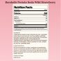 Barebells Caffeinated Protein Soda Wild Strawberry NFt Ingredients