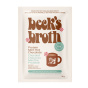 Front of Beck’s Broth Bone Broth Powder Protein Mint Hot Chocolate Canada - Bone Broth Protein - Winter Drinks - Comforting Mint Drinks
