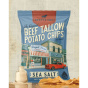 Lifestyle 1 of Beefy’s Own Beef Tallow Potato Chips Sea Salt - non GMO potato chips - gluten free chips - No sugar added chips