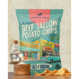 Lifestyle 1 of Beefy’s Own Tallow Fried Potato Chips Salt N’ Vinegar - Beef Tallow Chips - Beef Tallow Potato Chips - Tallow Fried Chips