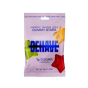 BEHAVE Low Sugar Gummy Candy Gummy Stars 4-Pack, 50g each