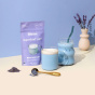 Blume Superfood Latte Blue Lavender with Lavender & Chamomile Canada Lifestyle 1