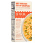 Back of Banza Chickpea Pasta Elbows + Classic Cheddar Mac & Cheese - Chickpea Pasta Canada - High Protein Pasta - Vegan Pasta