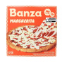 Front of Banza Gluten-Free Chickpea Pizza Margherita - High Protein Pizza - Healthy Frozen Pizzas - Frozen Gluten Free Pizza