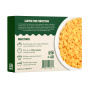 Back of Banza Brown Rice Pasta Shells + Vegan Cheddar Deluxe - Vegan Mac and Cheese - Gluten Free Pasta - Italian-Made Pasta