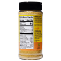Back of Bragg Nutritional Yeast Seasoning, 127g
