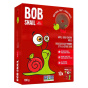 Front of Bob Snail Healthy Dried Fruit Snack Natural Fruit Roll Ups Dried Fruit Leather Apple Sour Cherry - No Added Sugar Fruit Snacks - Natural Fruit Snacks - Fruit Snacks For Kids