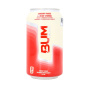 Front of BUM Energy Drink Low Calorie Energy Drink Sugar-Free Energy Drink Cherry Frost