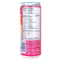 Back of Candy Can Zero Sugar Sparkling Birthday Cake Soda