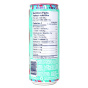 Back of Candy Can Zero Sugar Sparkling Cotton Candy Soda