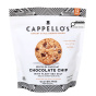 Front of Cappello’s Gluten-Free Cookie Dough Chocolate Chip With Flaky Sea Salt - Gluten-Free Cookie Dough - Gluten Free Chocolate Chip Cookies - Healthy Cookie Dough