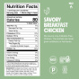 Chomps Antibiotic-Free Chicken Jerky Stick Savoury Breakfast, 8 Sticks Canada NFt Ingredients