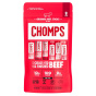 Chomps Grass-Fed Beef Jerky Stick Original, 8 Sticks Front