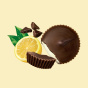 ChocXO Dark Chocolate Lemon Creme Cups - Low Sugar Chocolates - Chocxo Lemon, Lemon Chocolate - Chocxo Dark Chocolate