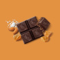 ChocXO Snaps 69% Dark Milk Chocolate Toffee, Almond, & Sea Salt - Chocxo Keto - Keto Chocolate Snacks - Chocolate Keto Snaps