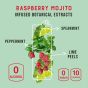 Clever Mocktails Non-Alcoholic Raspberry Mojito Drink Sugar-Free