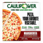Front of CAULIPOWER Gluten-Free Stone-Fired Cauliflower Crust Pizza Margherita -  Cauliflower Crust Pizza - Gluten-Free Pizza - Gluten-Free Crust Pizza