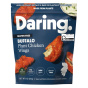 Front of Daring Plant-Based Chicken Wings Buffalo - Vegan Chicken Wings - Vegan Chicken Substitutes - Mock Chicken