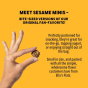 Ella’s Flats Superfood Seed Crackers Sesame Minis Lifestyle 1