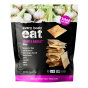 Front of Every Body Eats Gluten Free Crackers - Olive Oil Crackers - Baked Crackers Chive Garlic Crackers