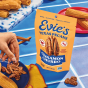 Evies Roasted Texas Pecans Cinnamon Churro promo