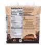 Back of Evolve Plant-Based Protein Shake Cafe Mocha