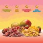 Lifestyle 1 of Final Boss Sour Real Fruit Level 2 Sour Strawberry Mango - Sweet and Sour Candy - Tropical Sour Candy - Balanced Sour Candy