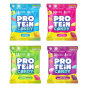 Front of Back of Protein Candy Variety Pack - High Fibre Candy - Protein Gummies - Protein Gummy Candy