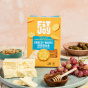 FitJoy Dairy & Grain Free Cracker Rounds Cheezy White Cheddar, 227g