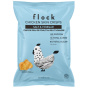 Front of Flock Chicken Skin Crisps Salt & Vinegar - Chicken Skin Chips - Chicken Chips - Keto Protein Chips