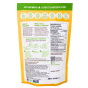 Back of Flourish Pancakes Plant-Based Protein Pancake Mix Original - Protein Pancake Mix High Protein - Flourish Pancakes Gluten Free - Vegan Protein Pancakes