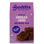 Front of FoodStirs Low Sugar Chocolate Lovers Brownie Mix, 356g