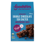Front of Foodstirs Less Sugar Double Chocolate Sea Salted Brownie Mix, 459g