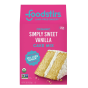 Front of FoodStirs Low Sugar Simply Sweet Vanilla Vanilla Cake Mix, 511g