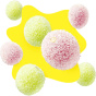 Fruit Riot Sour Grapes - Frozen Grapes - Sugar Grapes - Frozen Sugared Grapes - Frozen Candy