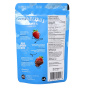 Back of Frux Freeze Dried Strawberries Covered in Milk Chocolate - Creamy Chocolate Berries - Sweet Dessert Snacks - Snackable Chocolate Fruit