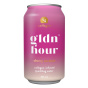 Front of Gldn Hour Collagen Sparkling Water Collagen Drink Cherry Coconut