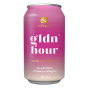 French Side of Gldn Hour Collagen Sparkling Water Collagen Drink Cherry Coconut