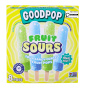 Goodpop Fruit Sours Sour Candy Coated Fruit Pops Green Apple and Lemonade Front