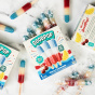 Goodpop Real Fruit Red White Blue Ice Pops Cherry n’ Lemonade, 8 Pops
