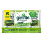 Front of GimMe Organic Roasted Seaweed Snack Value Pack Avocado Oil - Gluten Free Seaweed - Organic Seaweed Snacks - Seaweed Snacks