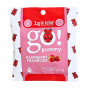 Front of Go! Gummy Low-Sugar Gummies Raspberry - High Fiber Gummies - Low Sugar Gummies - Healthy Gummies