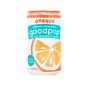 Front of GoodPop Sparkling Juice - No Added Sugar Orange Juice - Sparkling Orange Juice - Low Sugar Orange Juice