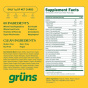 Grüns Sugar-Free Superfood Greens Gummies for Adults Canada NFT