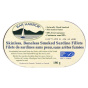 Front of Bar Harbor Skinless Boneless Smoked Sardine Fillets, 190g