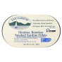 Front of Bar Harbor Skinless Boneless Smoked Sardine Fillets, 190g