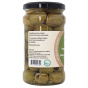 Side of Divina Organic Green Olives Pitted, 290ml