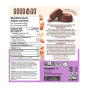 Back of Good To Go Almond Flour Double Chocolate Brownies - Vegan Brownies - Gluten Free Brownies - Grain Free Brownies