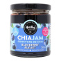 Front of Healthy Crunch Paleo Chia Jam Blueberry - Keto Spreads - Vegan Spreads - Gluten-Free Spreads